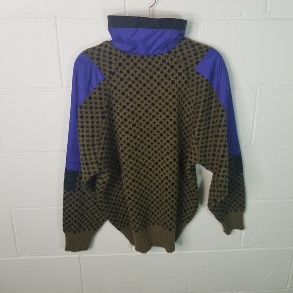 Vtg 80s Mountain Goat ski sweater - Picture 3 of 11